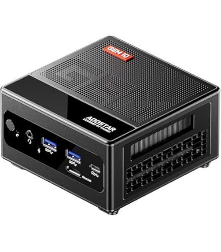 AOOSTAR God57 Mini PC, Windows 11 Pro, AMD Ryzen 7 5700U 8C/16T